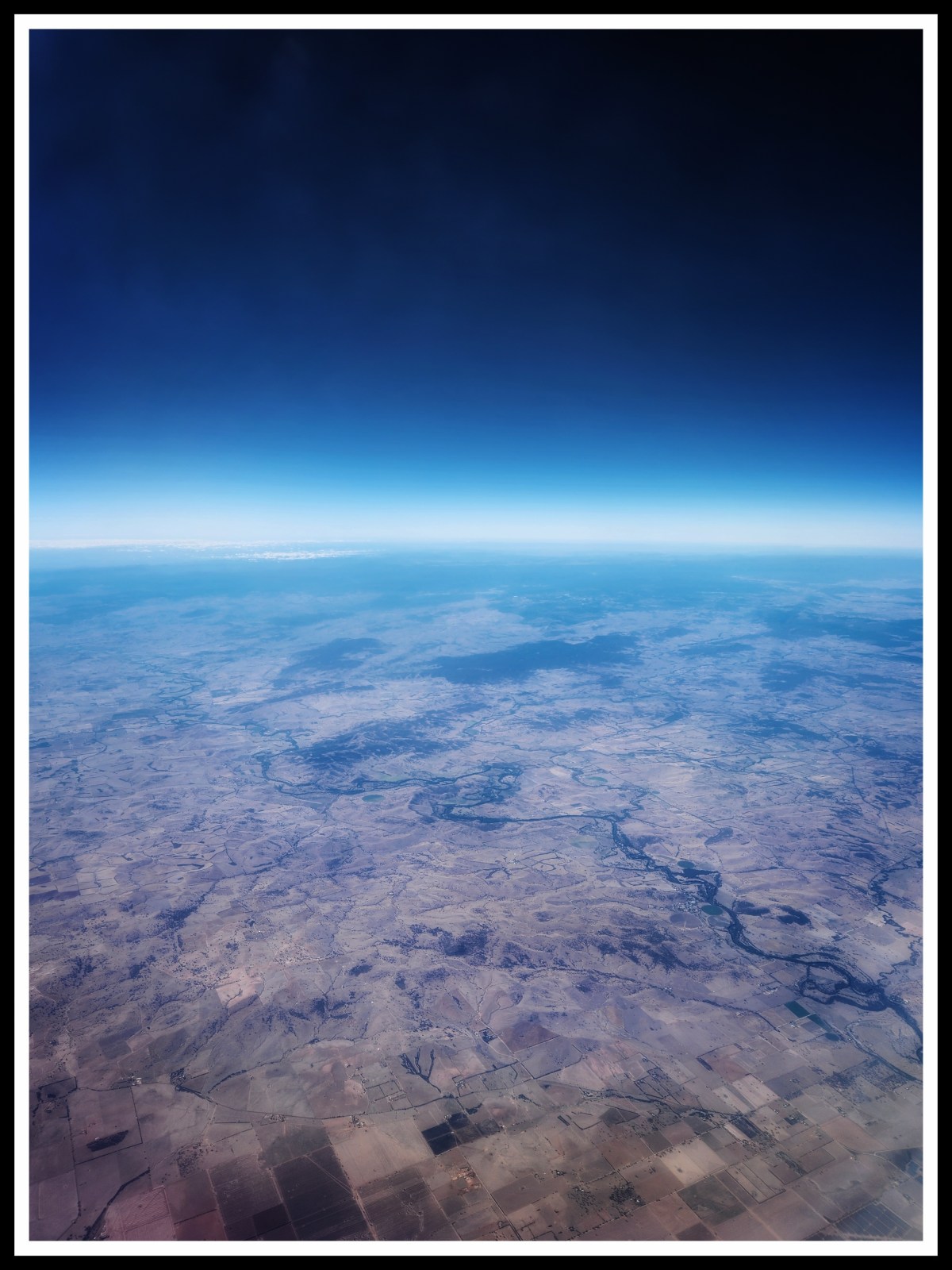 Victoria from the&nbsp;plane